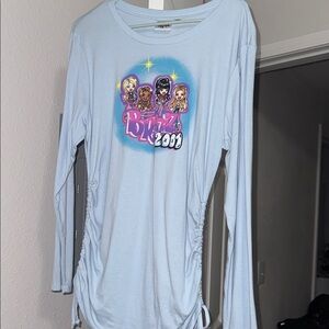 Bratz light blue top